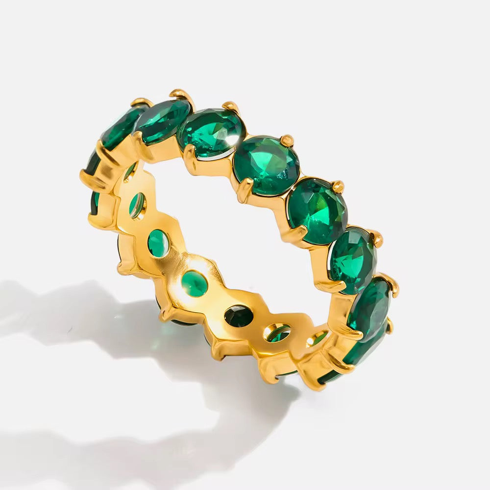 Emerald Eternity Ring