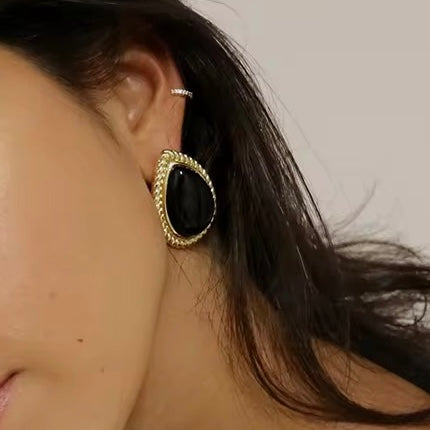 Eclipse Teardrop Earrings