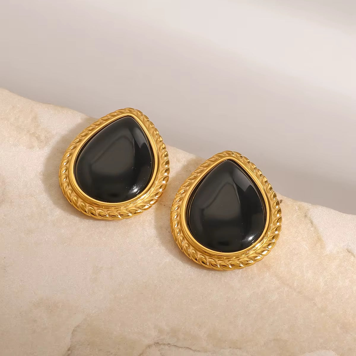 Eclipse Teardrop Earrings