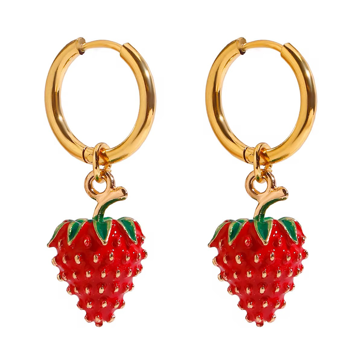 Strawberry Hoops