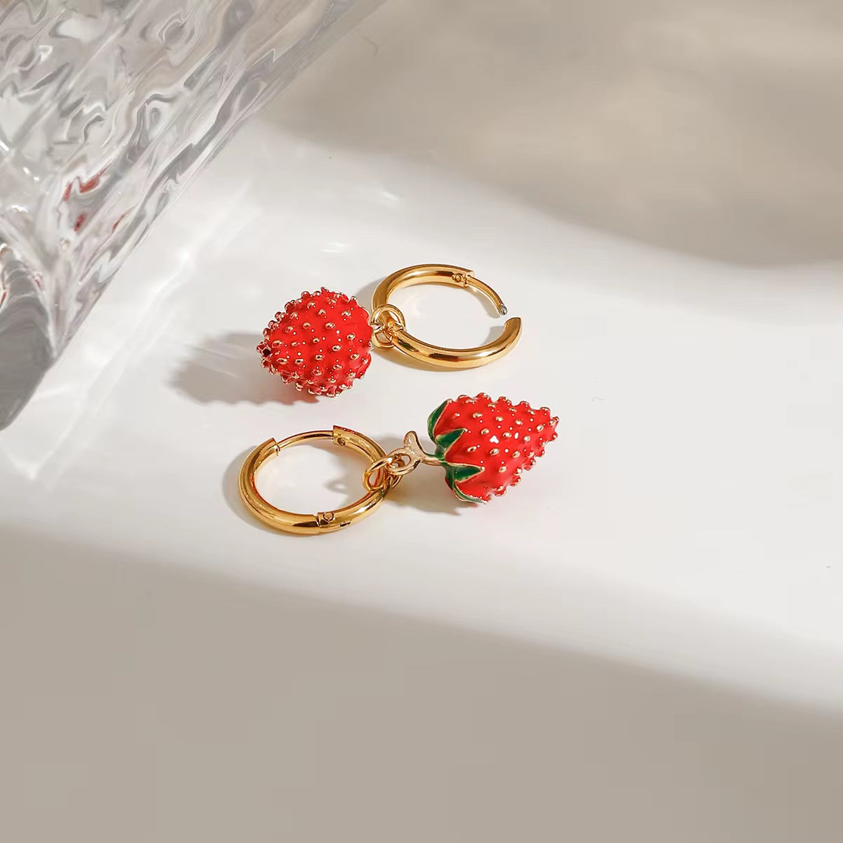 Strawberry Hoops