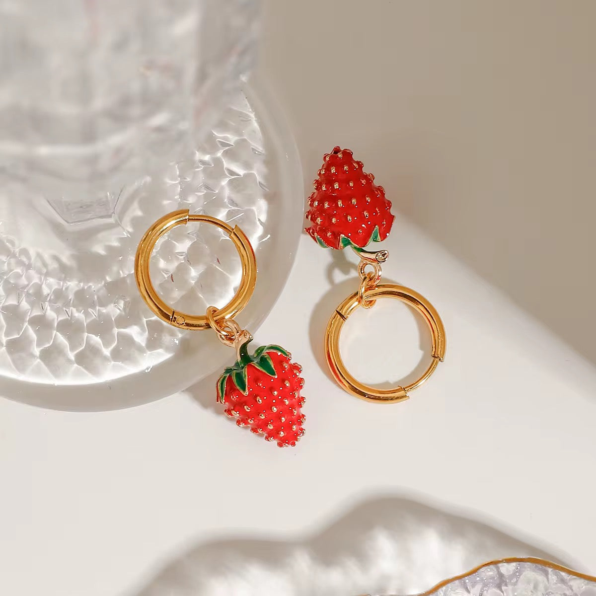 Strawberry Hoops