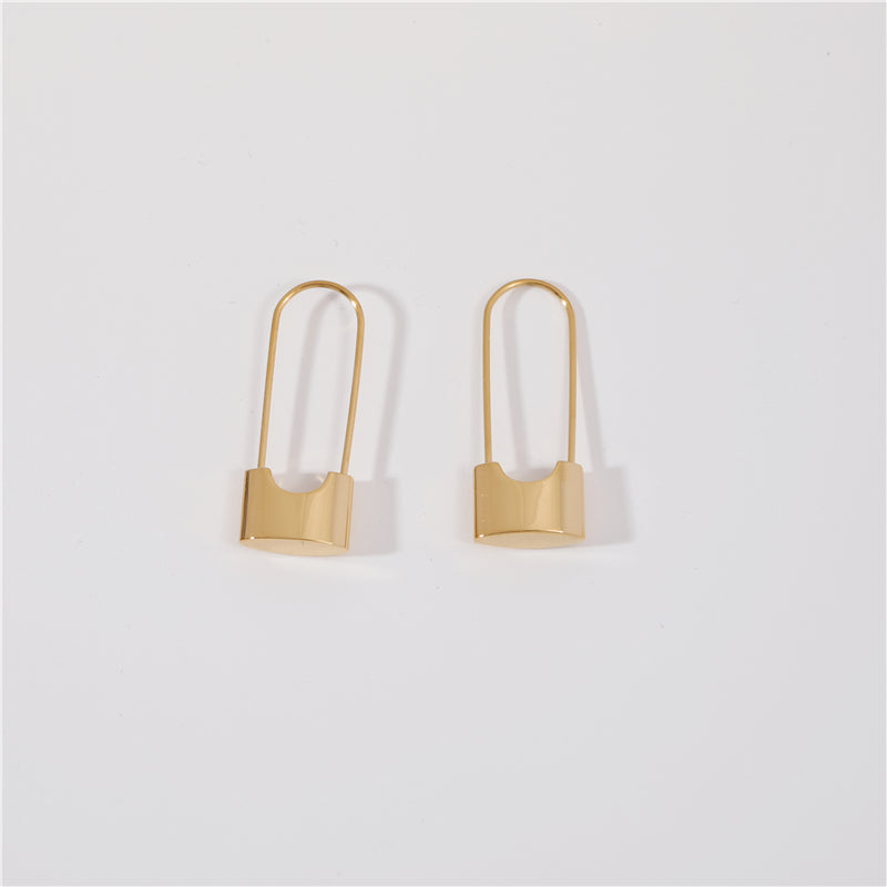 Padlock Earrings