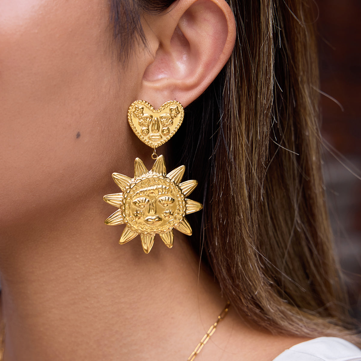 Solar Amour Earrings