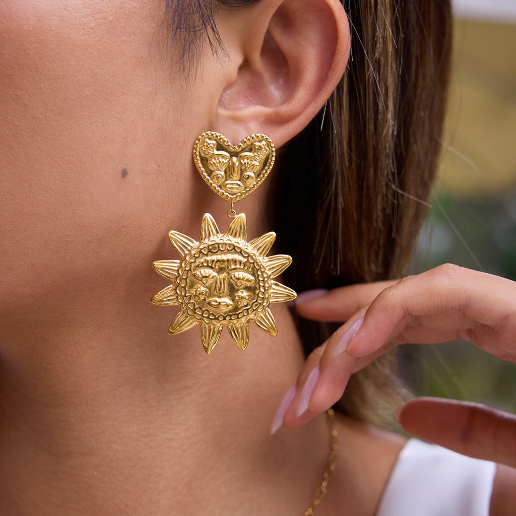 Solar Amour Earrings
